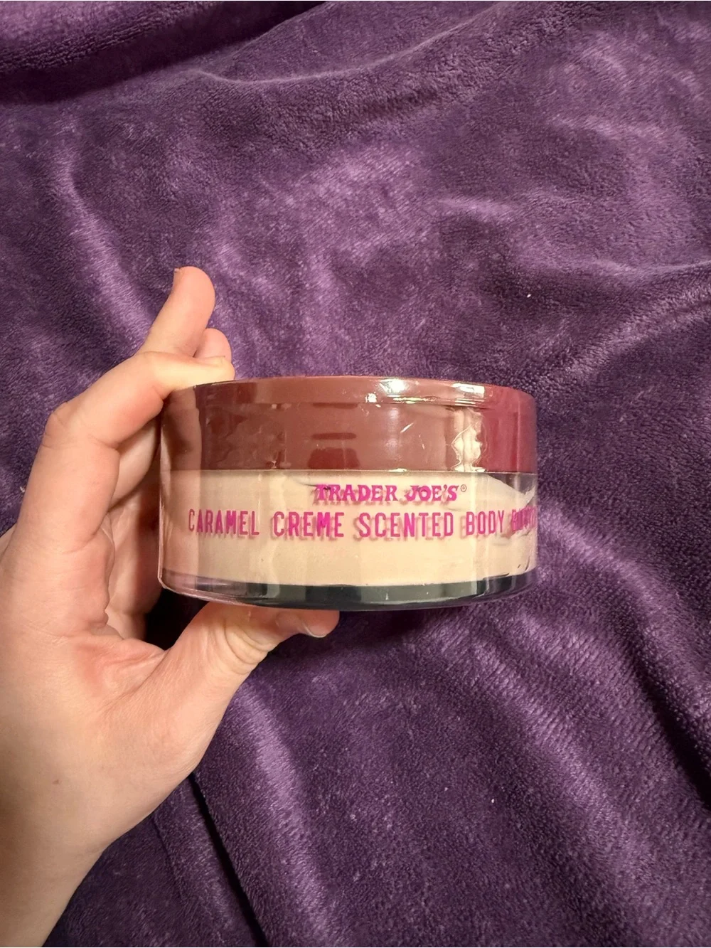 Caramel Creme Scented Body Butter - Trader Joes New sealed